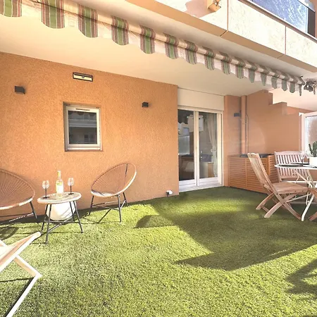 Apartment Nouveaute-charmant Lecactus Avec Terrasse Au Coeur De Ste-maxime *